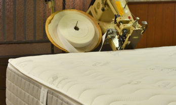 dettaglio produzione briflex fabbrica artigiana materassi gussago brescia